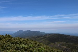 西天狗山頂から見る北八ヶ岳